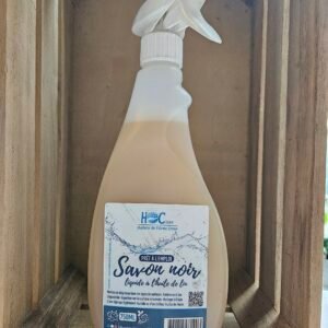 Savon noir à l'huile de lin prêt à l'emploi 750 ml