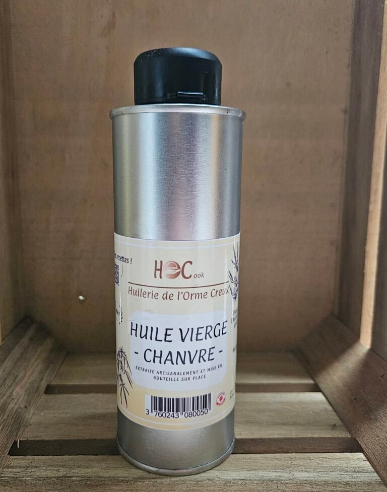 Huile vierge de chanvre 250ml