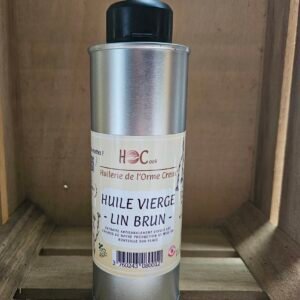 Huile vierge de lin brun 250ml