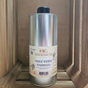 Huile vierge de tournesol 750ml