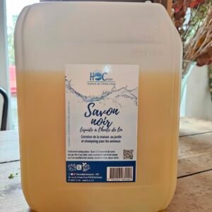 Savon noir liquide à l'huile de lin 4.5l