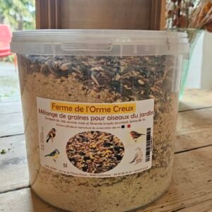 Graines pour oiseaux du jardin 5l
