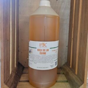 Huile de lin équine 1l