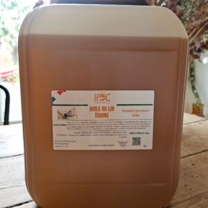 Huile de lin équine 10l