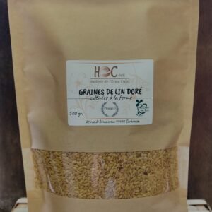 Graines de lin doré 500g